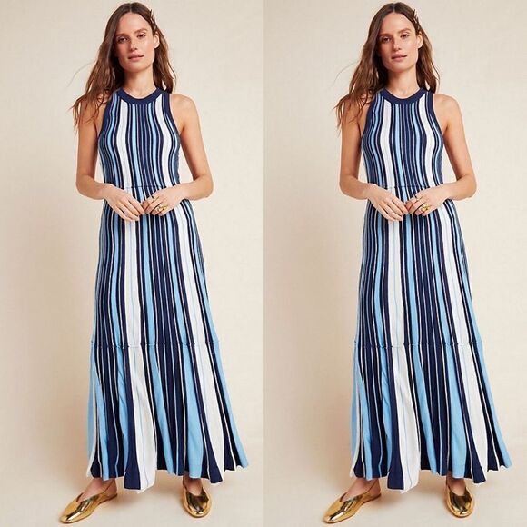 Anthropologie Maeve Lisanne Sweater Maxi Dress